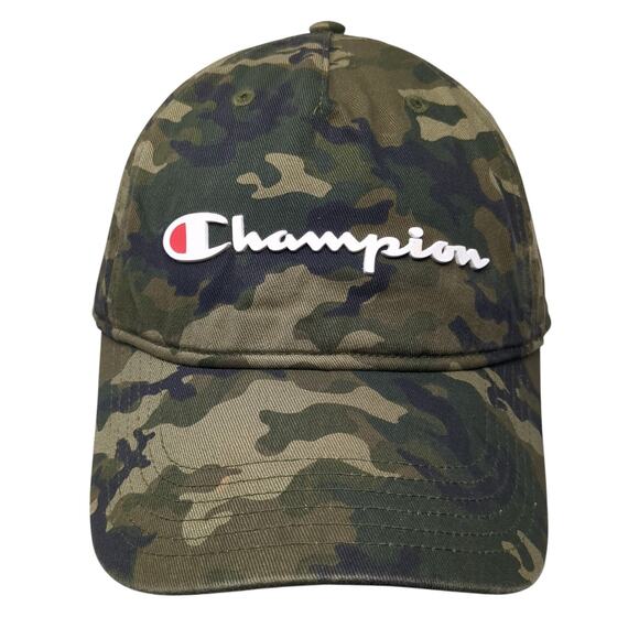 Champion Spell Out Slideback Hat Multicolor One Size Camouflage Outdoor - Picture 1 of 10